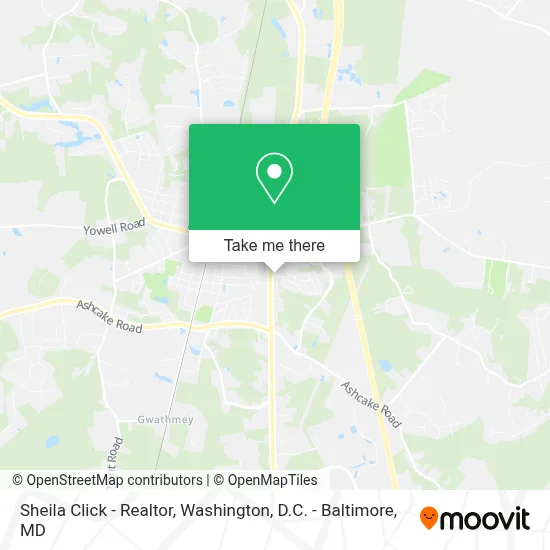 Sheila Click - Realtor map