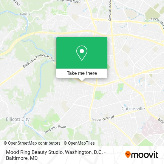 Mood Ring Beauty Studio map