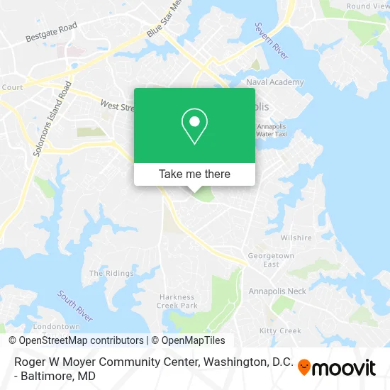Roger W Moyer Community Center map