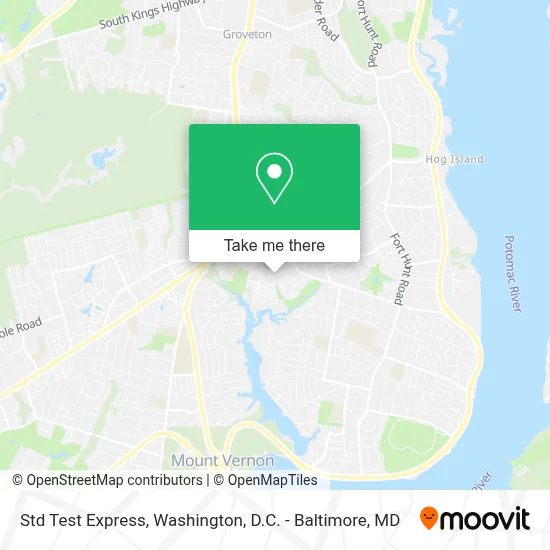 Std Test Express map