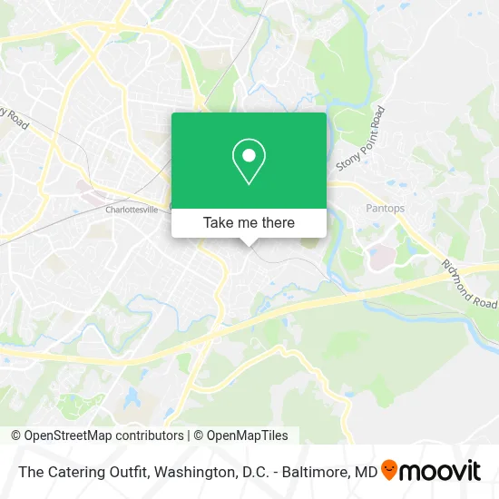 The Catering Outfit map