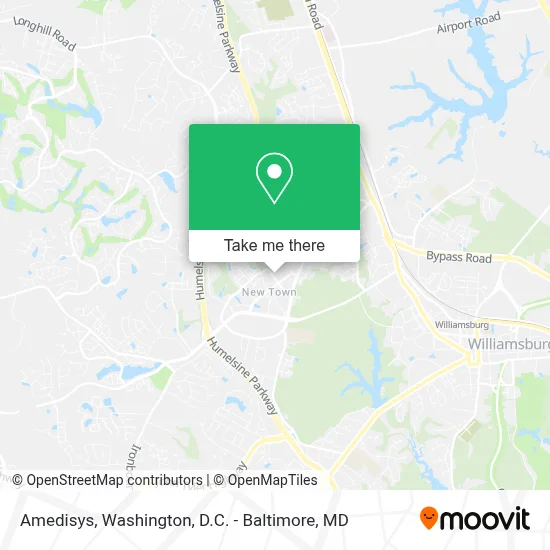 Amedisys map