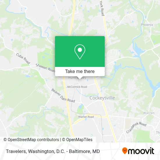 Travelers map