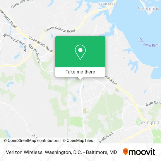 Verizon Wireless map