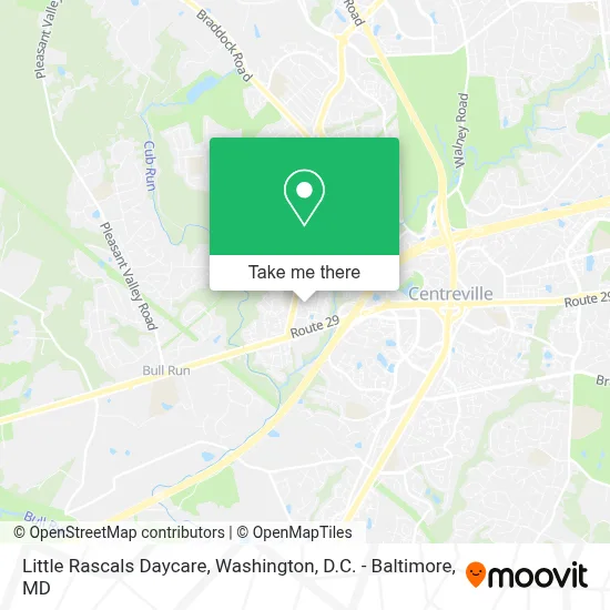 Little Rascals Daycare map