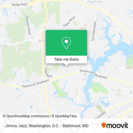 Jimmy Jazz map