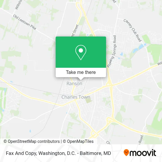 Fax And Copy map