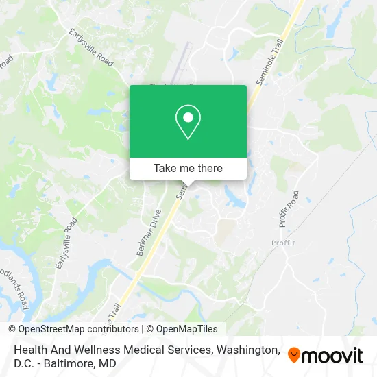 Health And Wellness Medical Services map