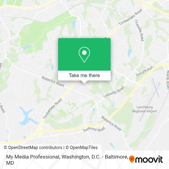 My Media Professional map