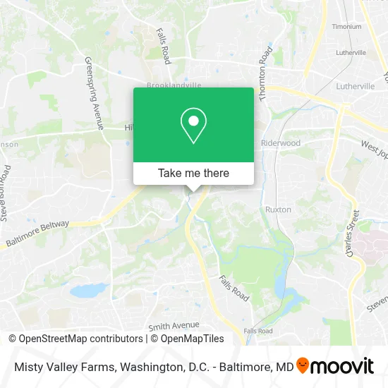 Misty Valley Farms map