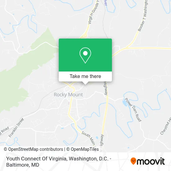 Youth Connect Of Virginia map