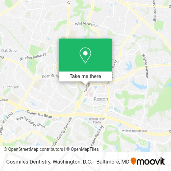 Gosmiles Dentistry map