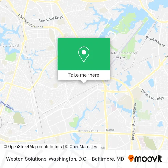 Weston Solutions map
