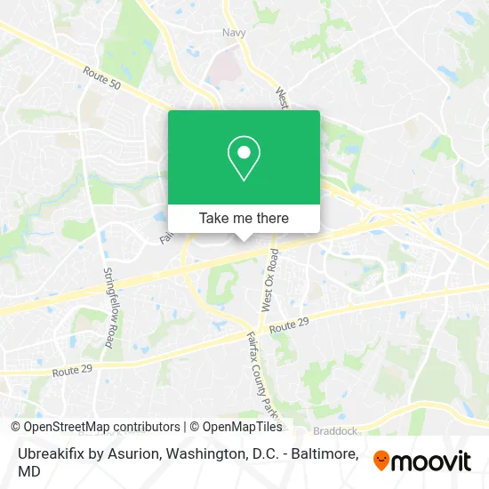 Ubreakifix by Asurion map