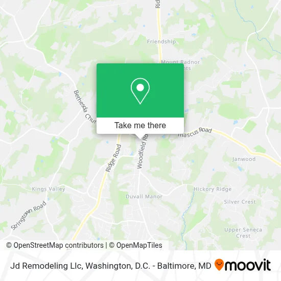 Jd Remodeling Llc map
