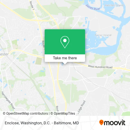 Enclose map