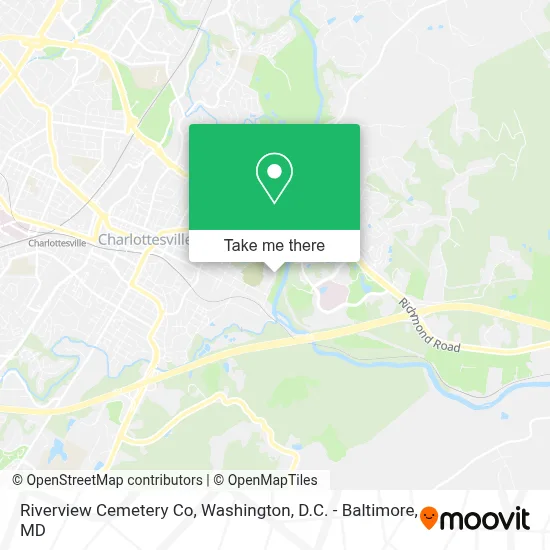 Riverview Cemetery Co map