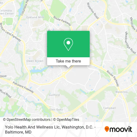 Yolo Health And Wellness Llc map
