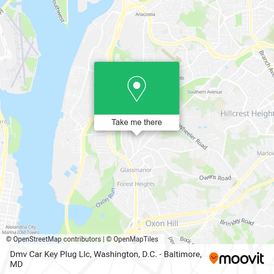 Dmv Car Key Plug Llc map