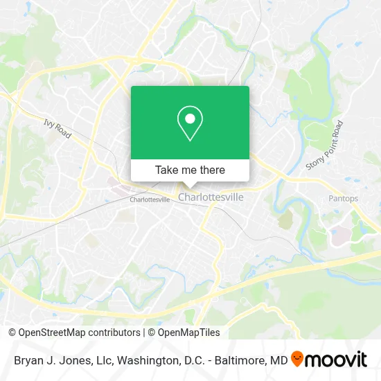 Bryan J. Jones, Llc map