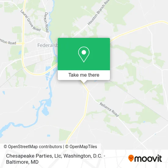 Chesapeake Parties, Llc map