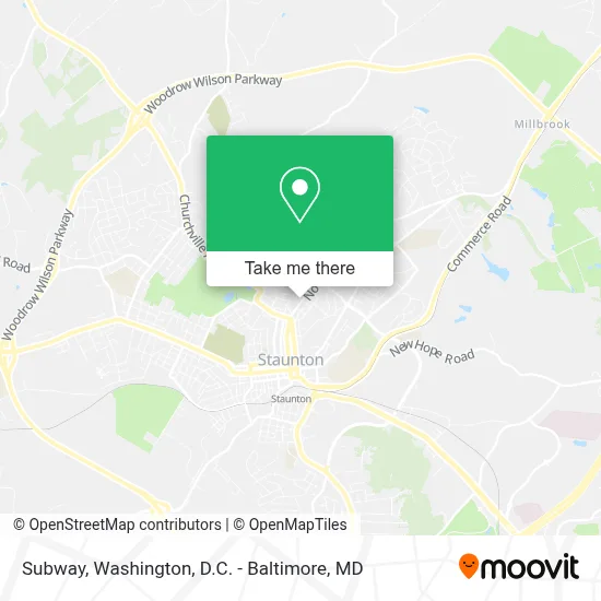 Subway map