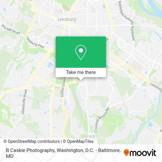 B Caskie Photography map