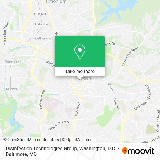 Disinfection Technologies Group map