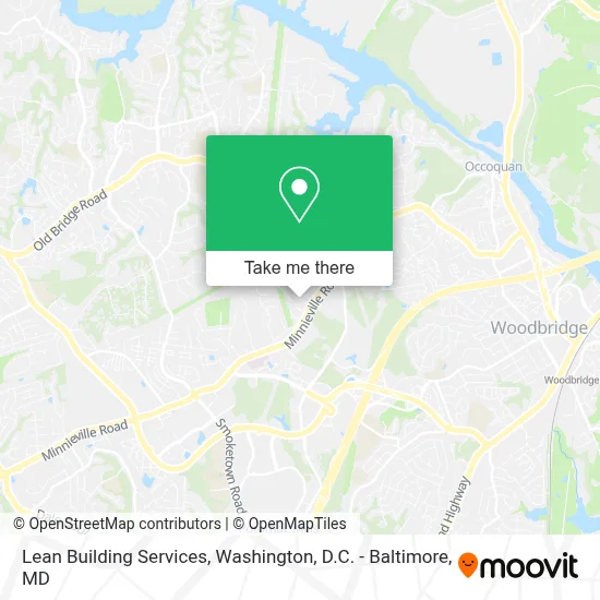 Lean Building Services map