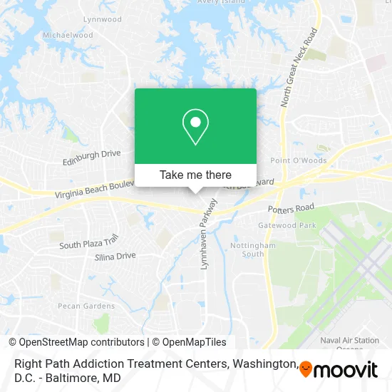Right Path Addiction Treatment Centers map