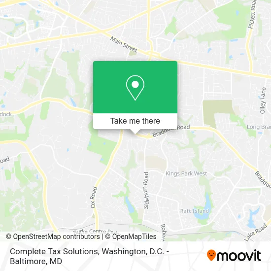 Complete Tax Solutions map
