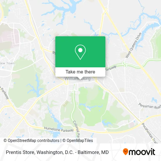 Prentis Store map