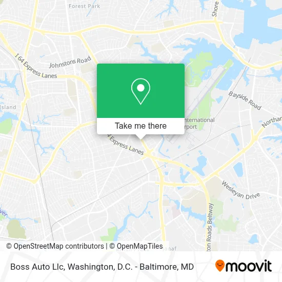Boss Auto Llc map