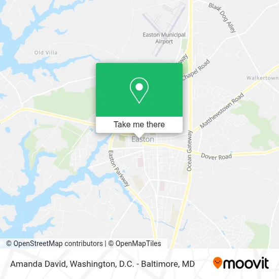 Amanda David map