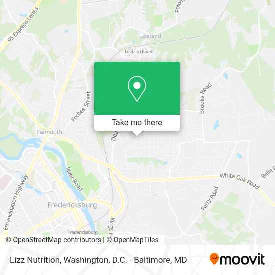 Lizz Nutrition map