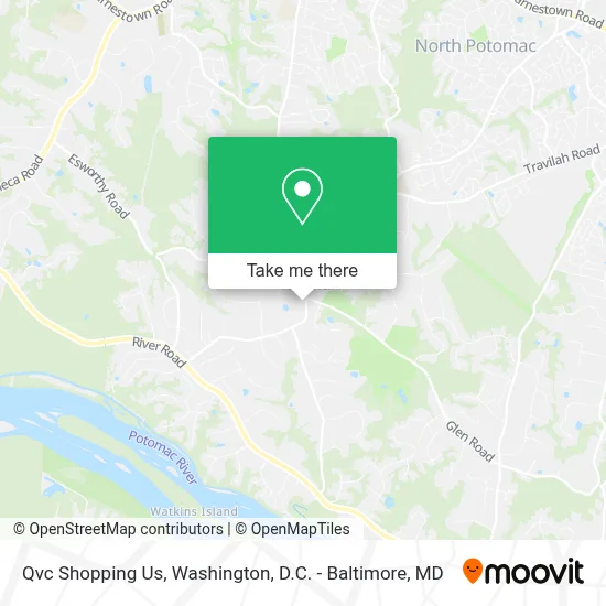 Qvc Shopping Us map