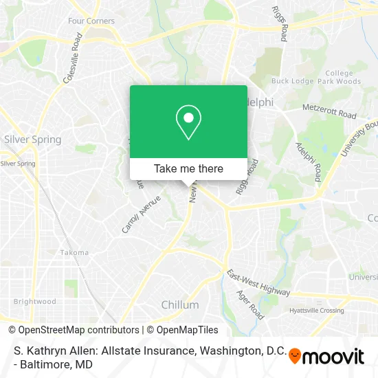 S. Kathryn Allen: Allstate Insurance map