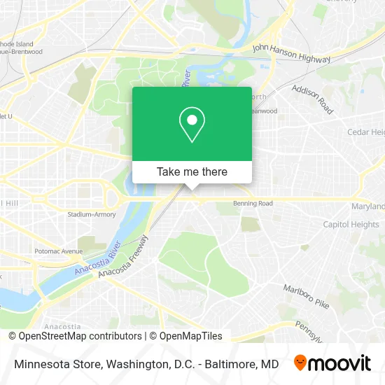 Minnesota Store map