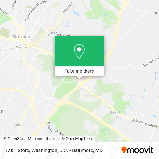 At&T Store map