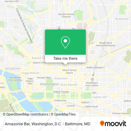 Bar Amazonia map