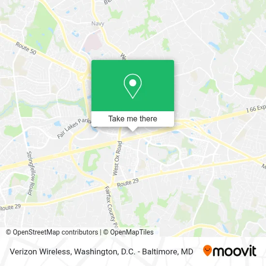 Verizon Wireless map