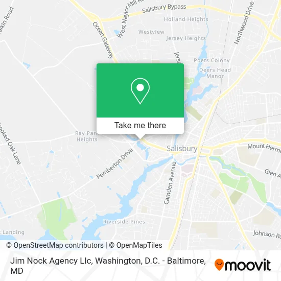Jim Nock Agency Llc map