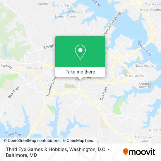 Third Eye Games & Hobbies map