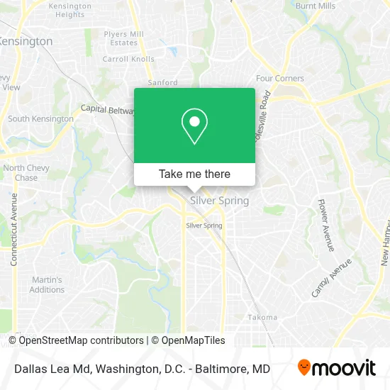 Dallas Lea Md map