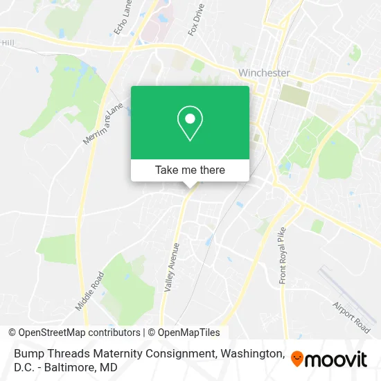 Bump Threads Maternity Consignment map