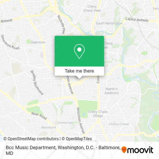 Bcc Music Department map