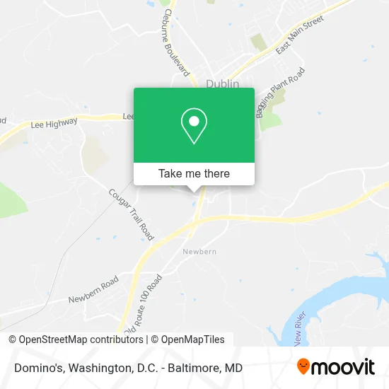 Domino's map