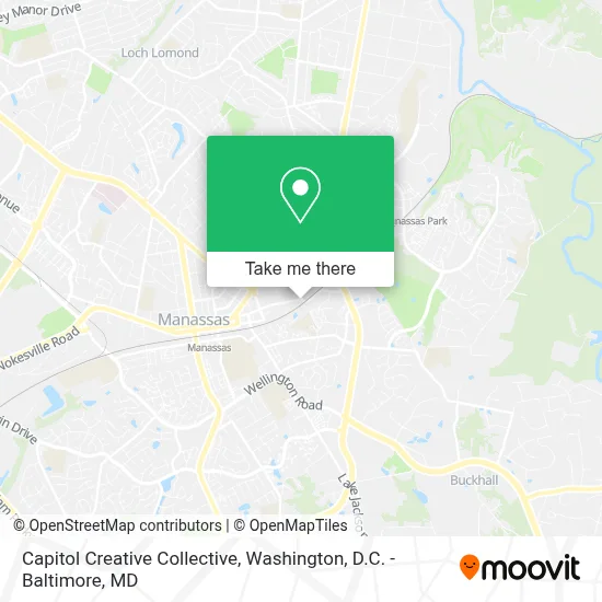 Capitol Creative Collective map
