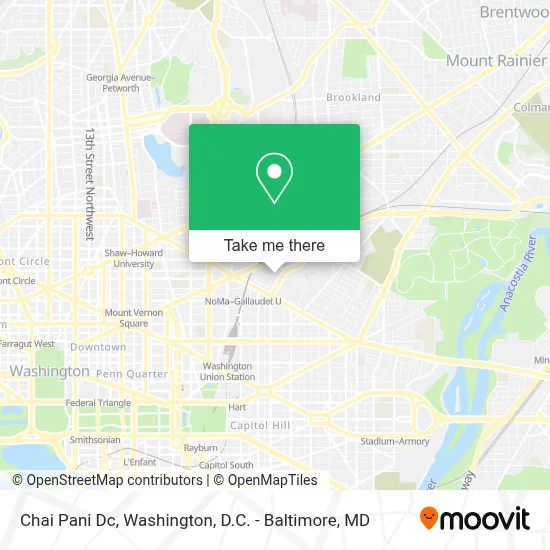 Chai Pani Dc map