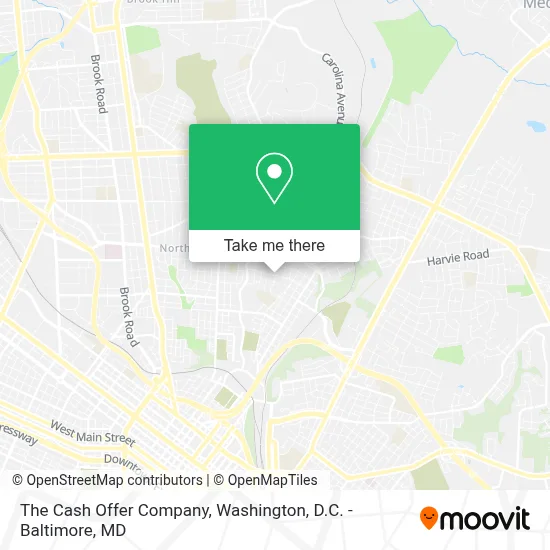 The Cash Offer Company map